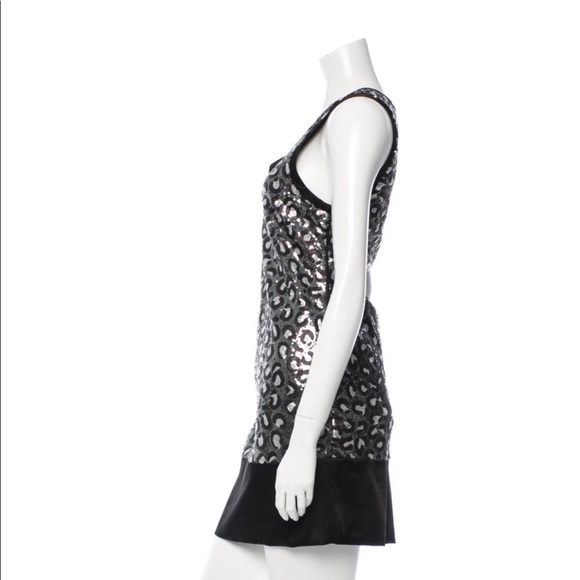 NWT Love Moschino Sequin-Embellished Cocktail Dress Size 4 - Picture 2 of 11